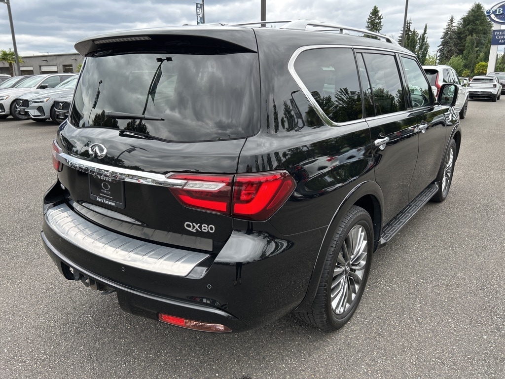 Used 2021 INFINITI QX80 Sensory 4WD with VIN JN8AZ2BE7M9267656 for sale in Fife, WA