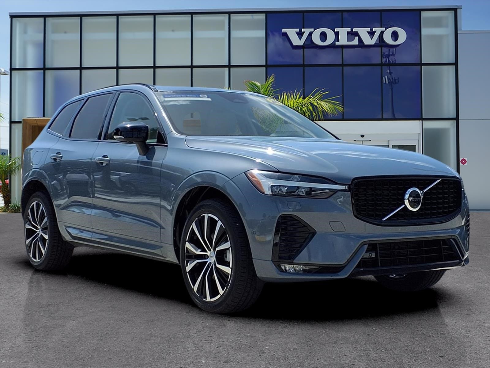 Gray Metallic 2024 Volvo XC60 SUV / Crossover All-Wheel Drive 8-Speed Automatic