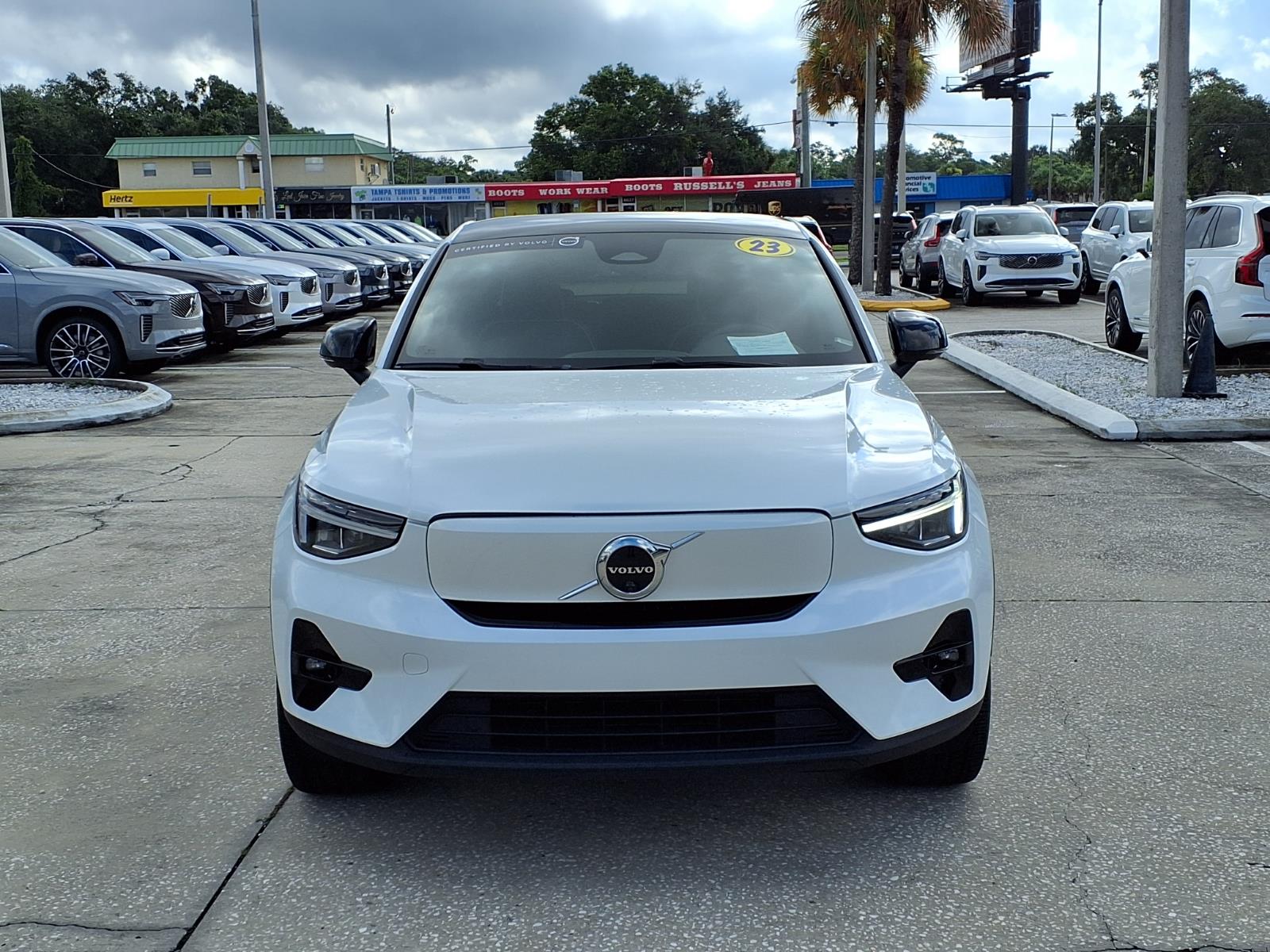 Certified 2023 Volvo C40 Plus with VIN YV4ED3GL9P2025521 for sale in Tampa, FL