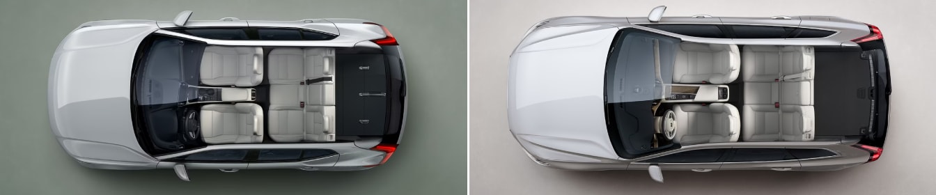 Volvo XC40 vs. Volvo XC60 Dimensions