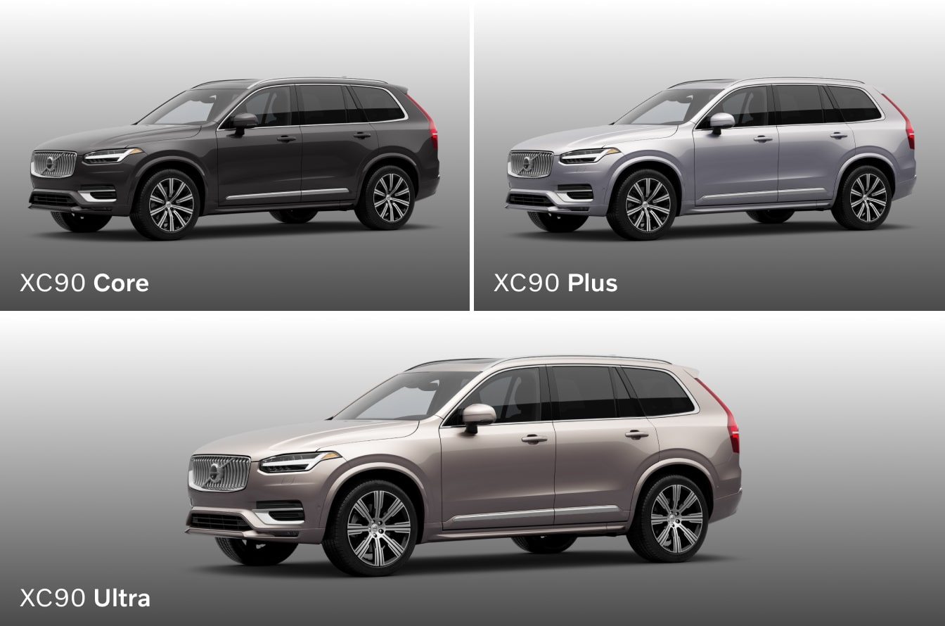 2025 Volvo XC90 vs. 2025 Audi Q7 Trim Levels