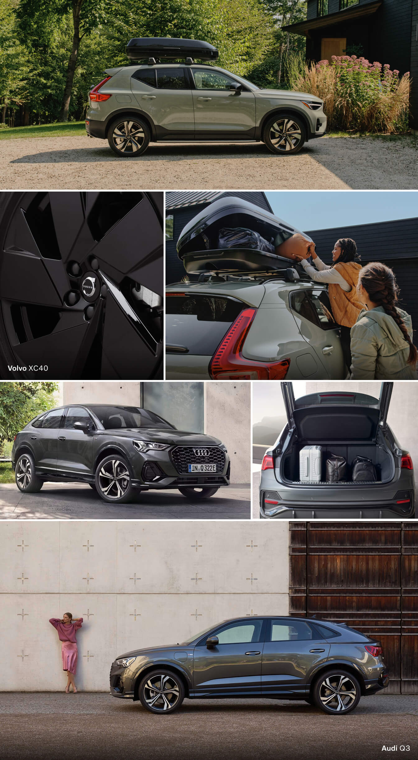 Audi Q3 vs. Volvo XC40: Safety