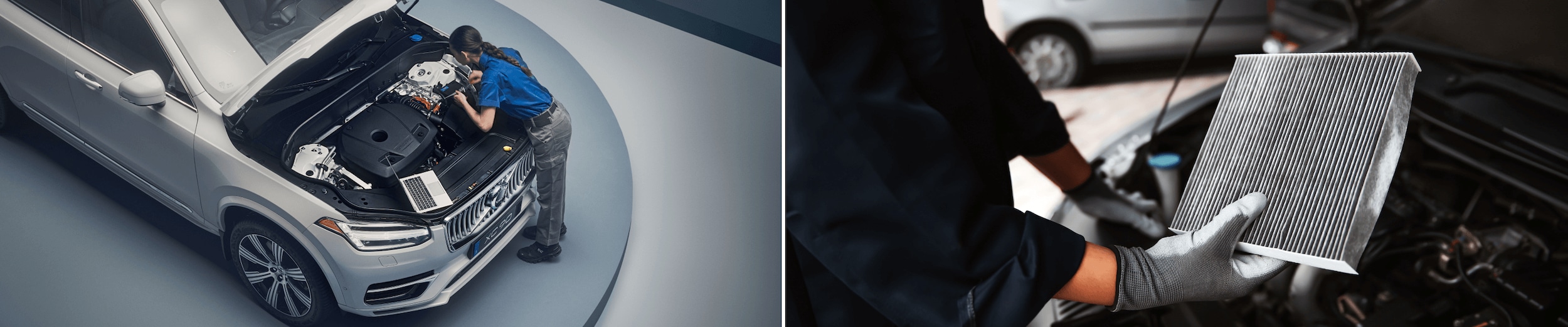 volvo air conditioning service & refill