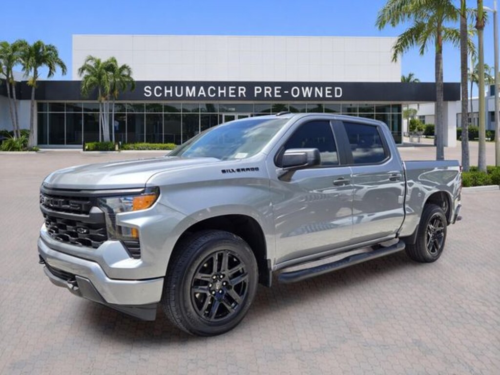Used 2024 Chevrolet Silverado 1500 Custom Truck Crew Cab