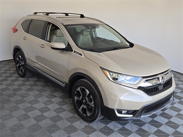 Used 2019 Honda CR-V Touring with VIN 2HKRW2H91KH647792 for sale in West Palm Beach, FL