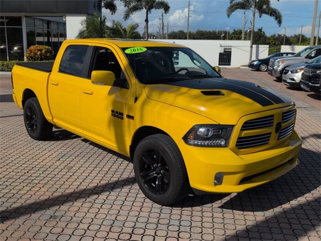 Used 2016 Ram 1500 Sport Truck Crew Cab