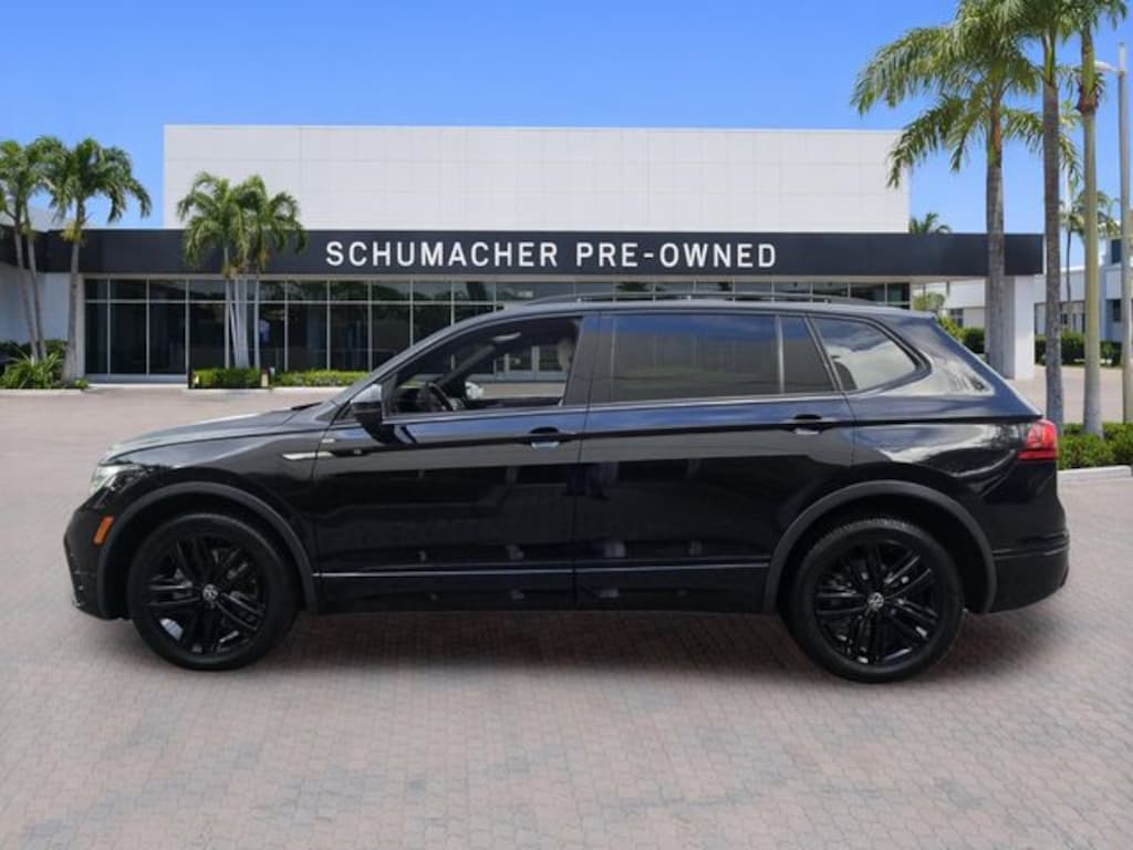 Used 2022 Volkswagen Tiguan 2.0T SE R-Line Black SUV
