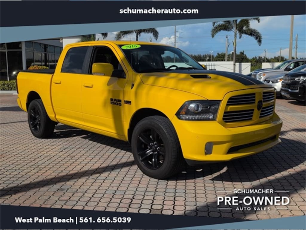 Used 2016 Ram 1500 Sport Truck Crew Cab