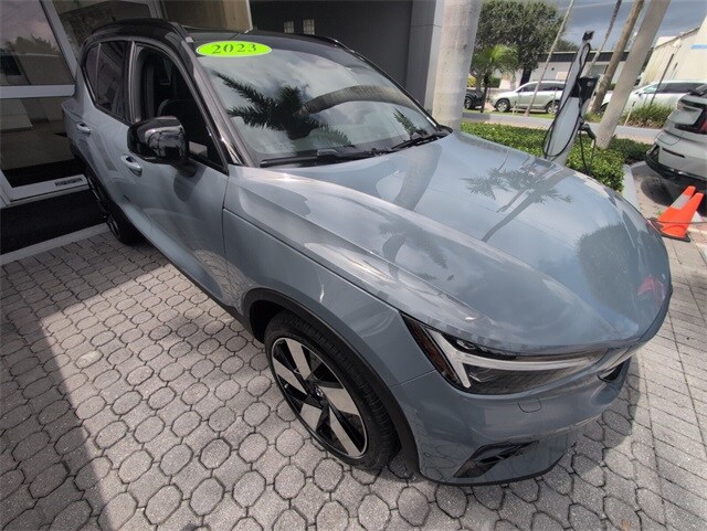Certified 2023 Volvo XC40 Ultimate with VIN YV4ED3UM6P2009130 for sale in West Palm Beach, FL