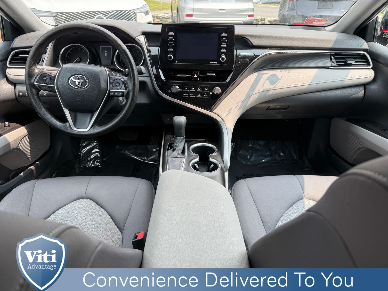 Used 2021 Toyota Camry LE with VIN 4T1C11AK6MU528510 for sale in Tiverton, RI