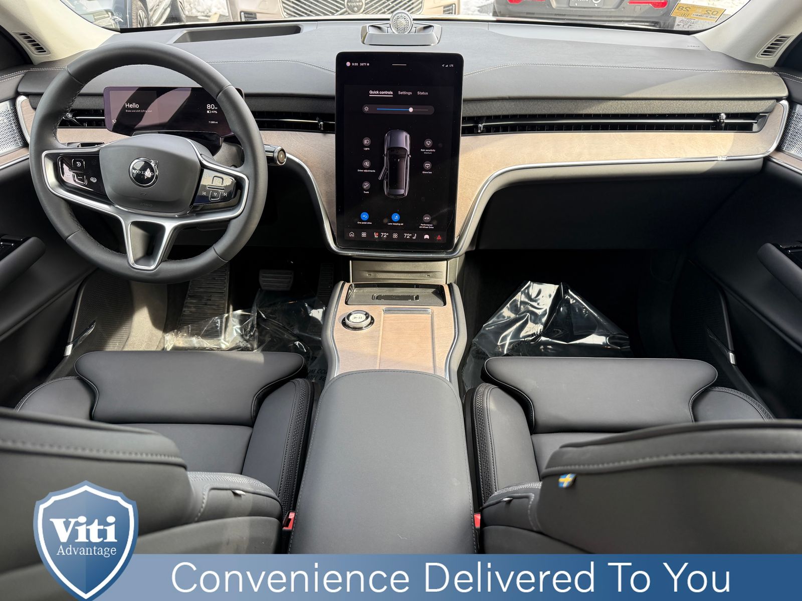 Certified 2025 Volvo EX90 Ultra with VIN 7JDE23VL5SG001344 for sale in Tiverton, RI