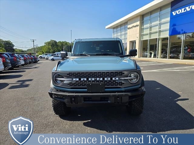 Used 2023 Ford Bronco 2-Door Badlands with VIN 1FMDE5CP3PLC11058 for sale in Tiverton, RI