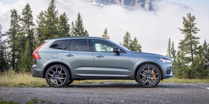 New Volvo XC60 in the mountains