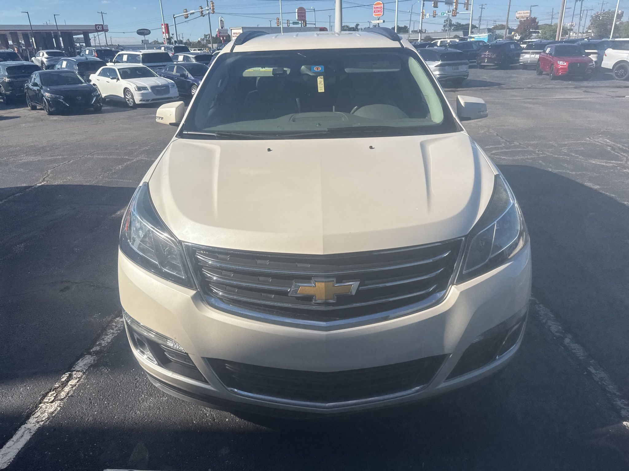 Used 2015 Chevrolet Traverse 2LT with VIN 1GNKRHKD5FJ301466 for sale in Tulsa, OK