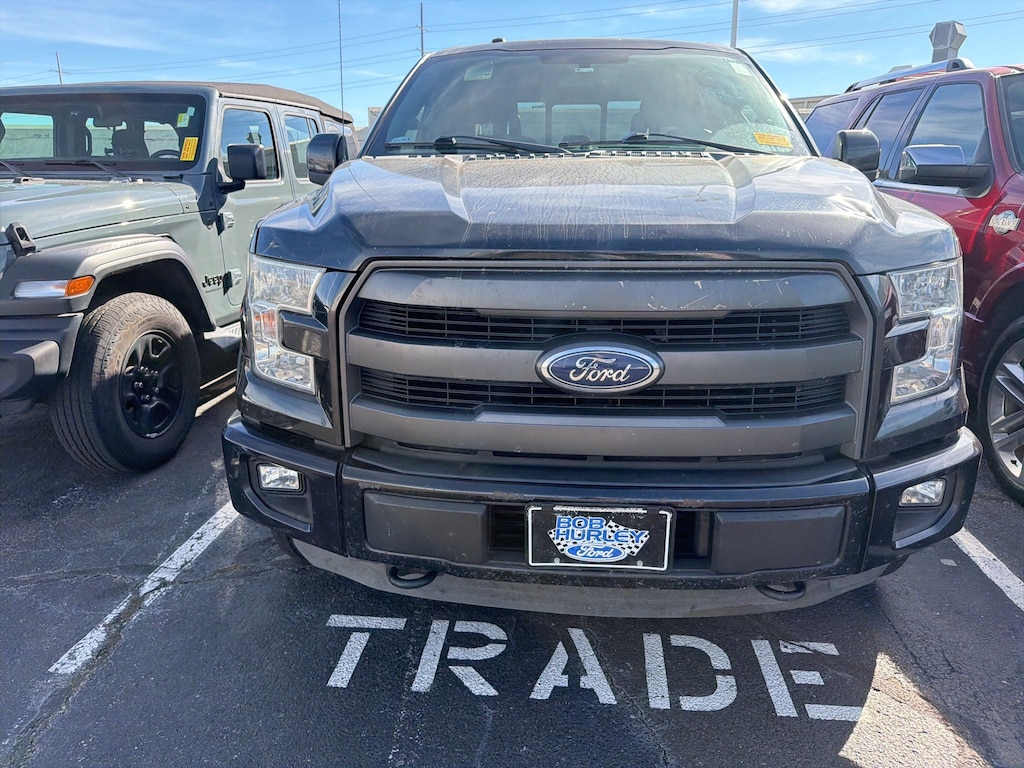 Used 2015 Ford F-150 Lariat Truck SuperCrew Cab