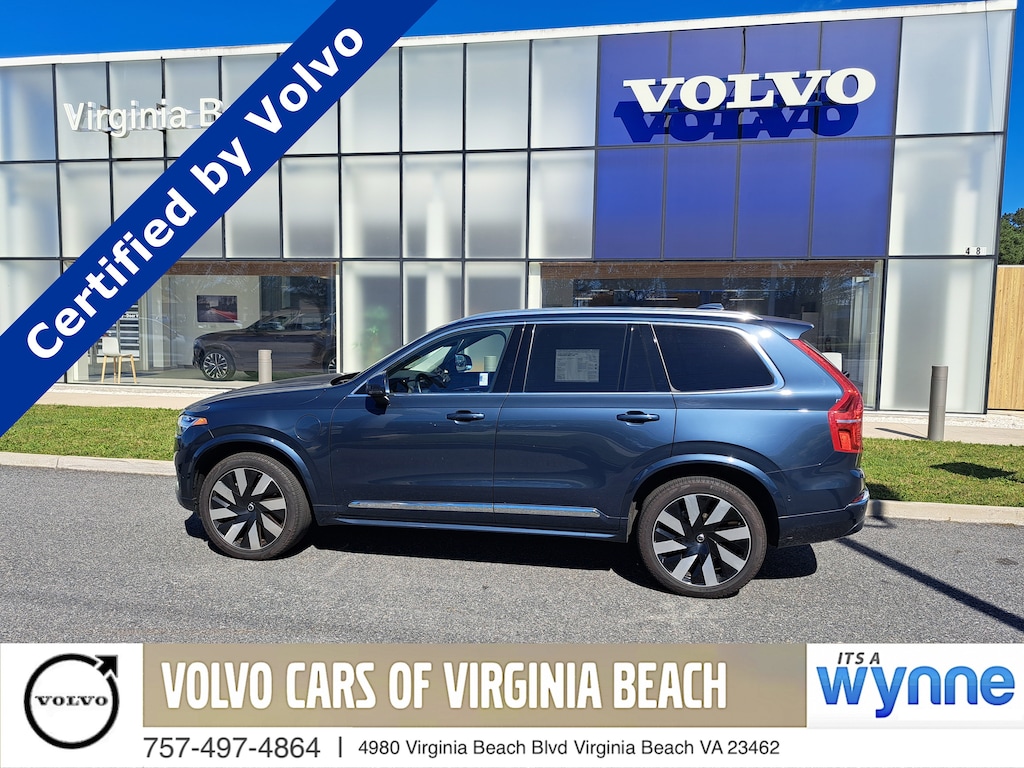 Certified 2023 Volvo XC90 Recharge Plug-In Hybrid Ultimate Bright Theme T8 eAWD PHEV Ultimate Bright Theme 7P