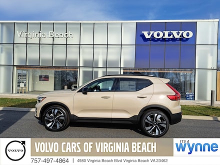 Featured new 2025 Volvo XC40 B5 Ultra Dark Theme AWD YV4L12UM4S2517910 SUV for sale in Virginia Beach, VA