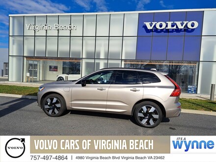 Featured new 2024 Volvo XC60 plug-in hybrid T8 Plus Dark SUV YV4H60DL1R1908662 for sale in Hampton, VA