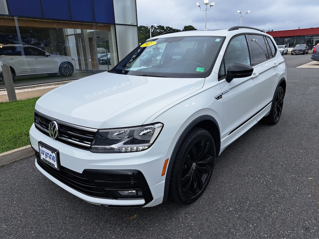 Used 2021 Volkswagen Tiguan 2.0T SE R-Line Black 2.0T SE R-Line Black FWD