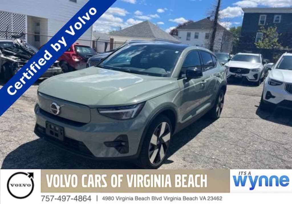 Certified 2023 Volvo C40 Recharge Pure Electric Ultimate Twin eAWD Ultimate