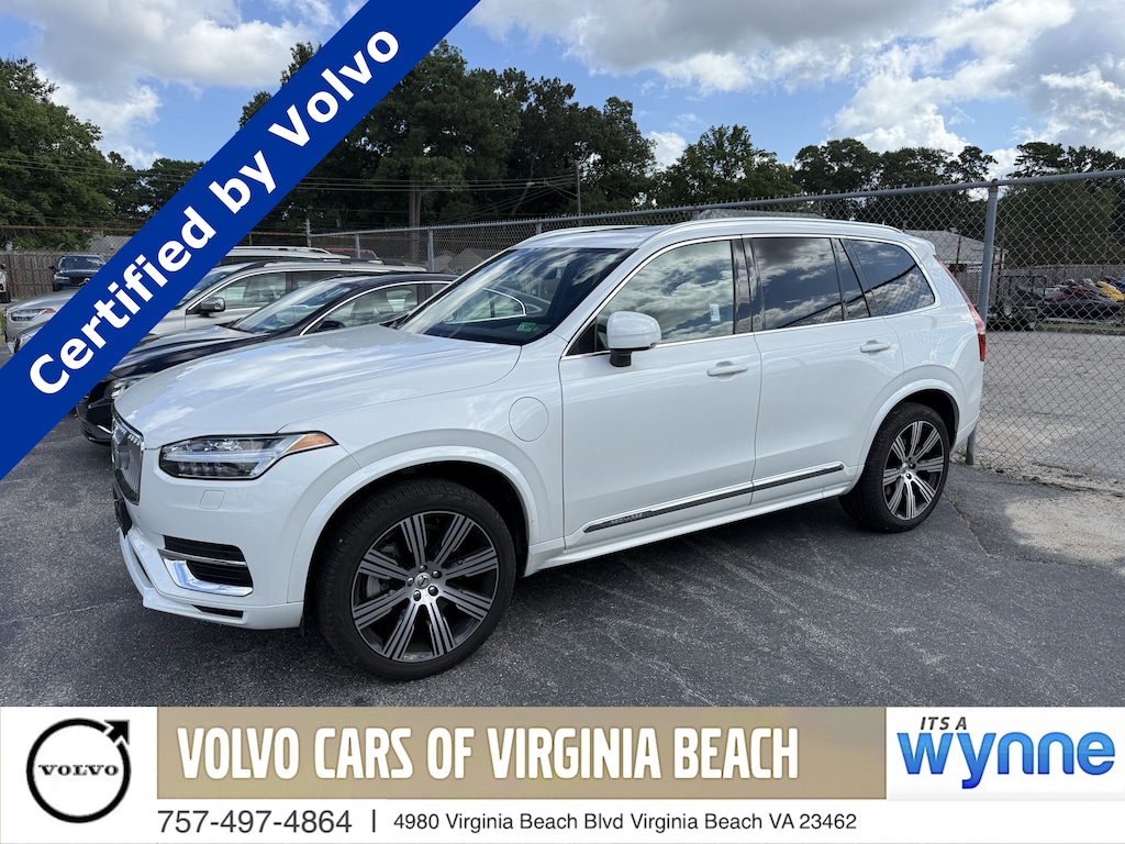 Certified 2023 Volvo XC90 Recharge Plug-In Hybrid Core Bright Theme T8 eAWD PHEV Core Bright Theme 7P