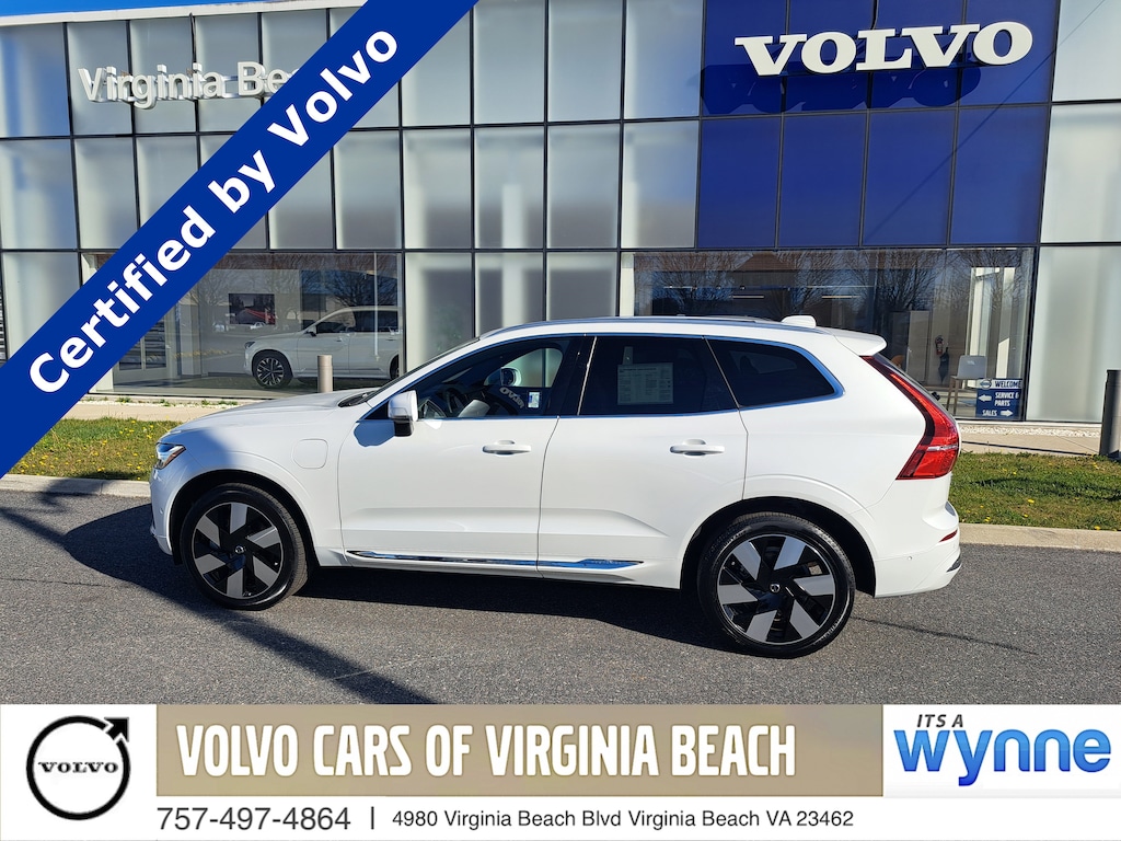 Certified 2023 Volvo XC60 Recharge Plug-In Hybrid Plus Bright Theme T8 eAWD PHEV Plus Bright Theme