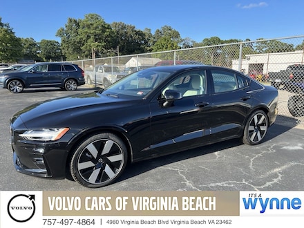 Featured new 2024 Volvo S60 B5 Plus Dark I-4 cyl All-Wheel Drive 7JRL12TL9RG289218 Sedan for sale in Virginia Beach, VA