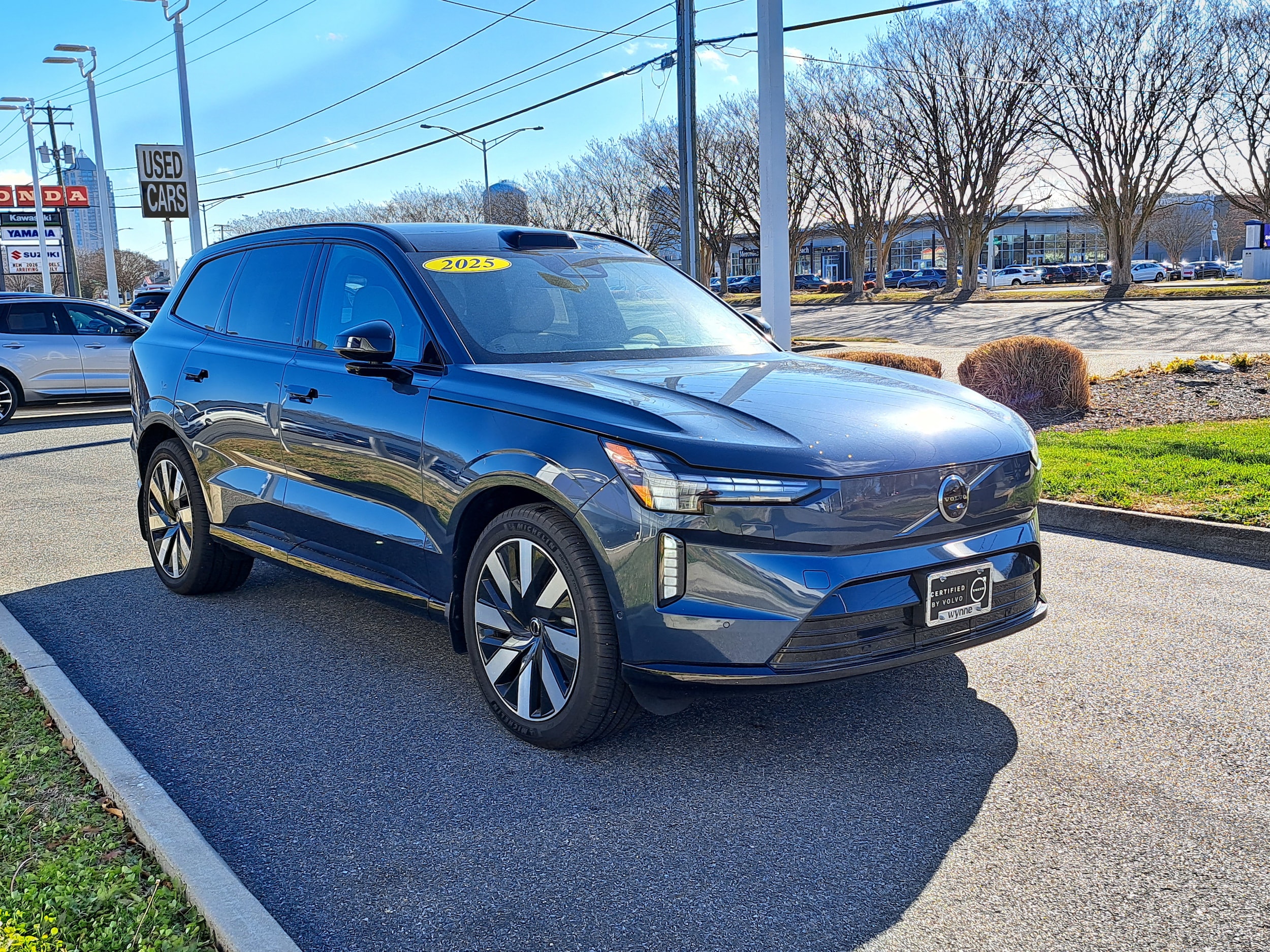 Certified 2025 Volvo EX90 Ultra with VIN 7JDE23VL7SG007808 for sale in Virginia Beach, VA