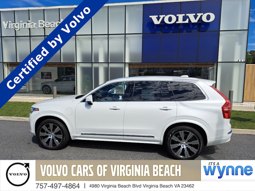 Certified 2023 Volvo XC90 Recharge Plug-In Hybrid Core Bright Theme T8 eAWD PHEV Core Bright Theme 7P