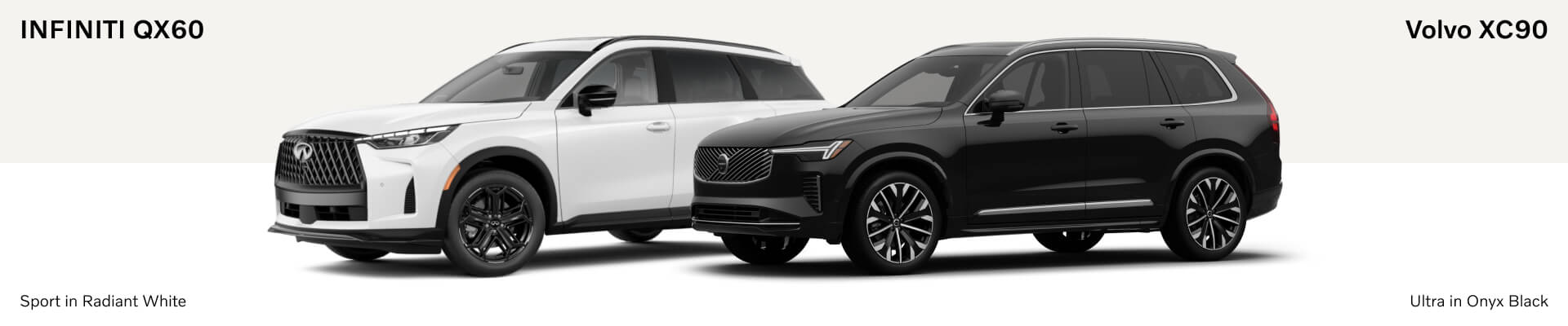 volvo xc90 vs infiniti qx60