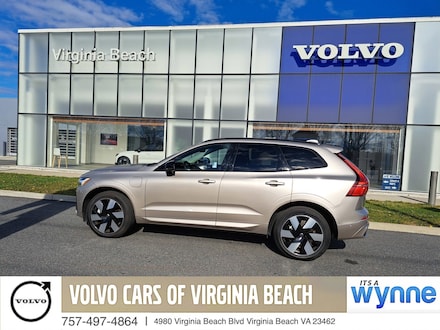 Featured new 2024 Volvo XC60 plug-in hybrid T8 Plus Dark I-4 cyl All-Wheel Drive YV4H60DL1R1908662 SUV for sale in Virginia Beach, VA