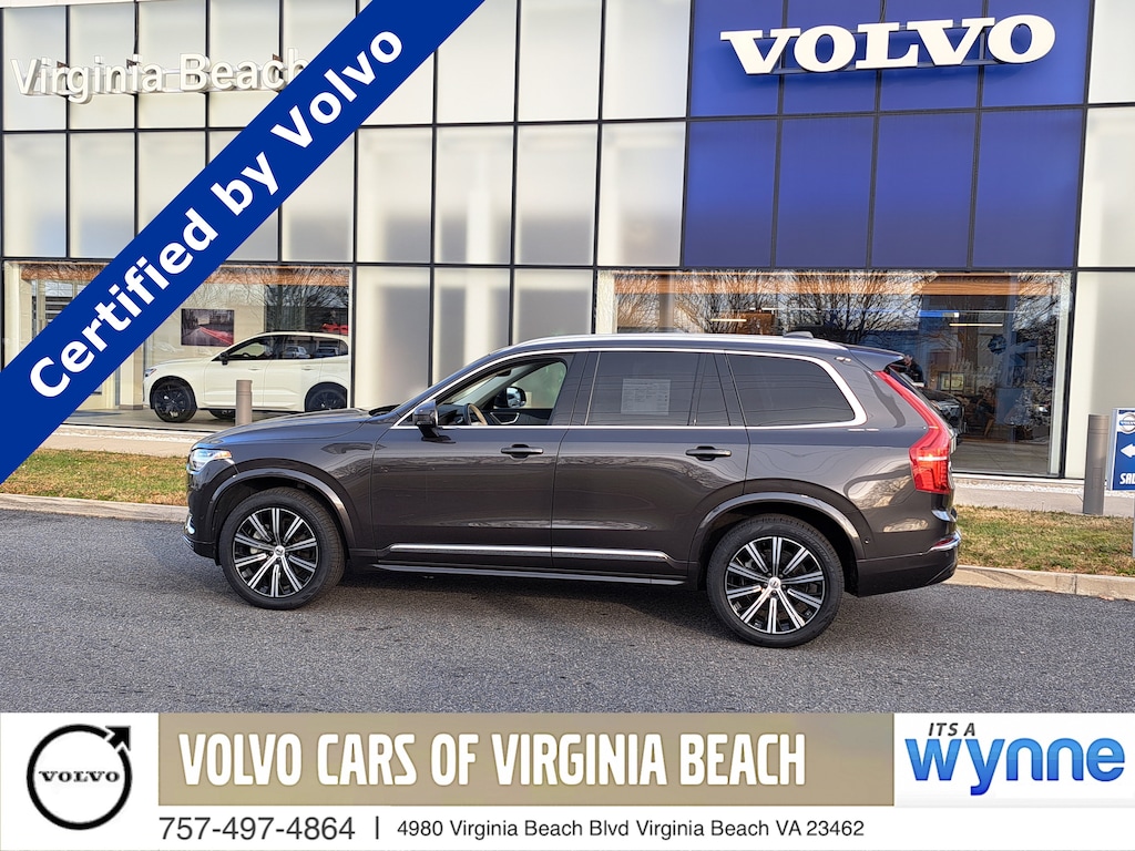 Certified 2024 Volvo XC90 Plus Bright Theme B5 AWD Plus Bright Theme 7P