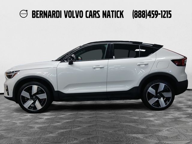 Certified 2022 Volvo C40 Ultimate with VIN YV4ED3GB8N2007161 for sale in Natick, MA