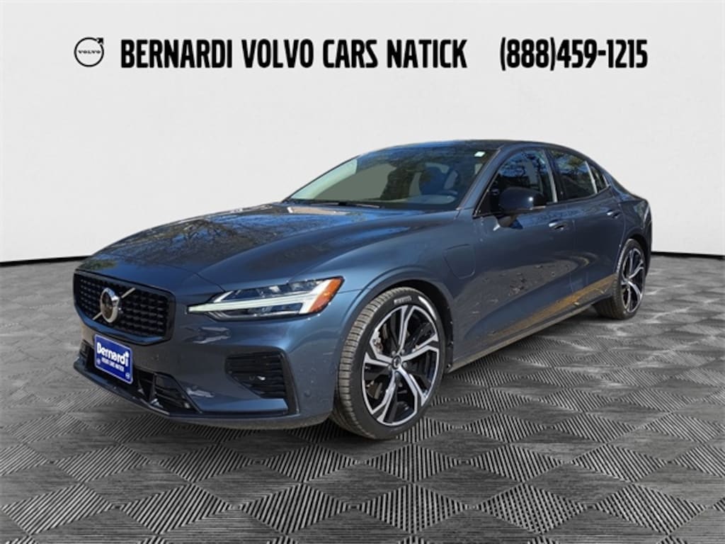 Certified 2023 Volvo S60 Recharge Plug-In Hybrid T8 Plus Dark Theme Sedan