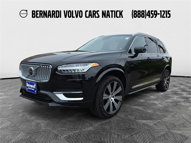 Featured Certified Pre-Owned 2024 Volvo XC90 Recharge Plug-In Hybrid T8 Plus 6 Passenger SUV for Sale in Natick, MA