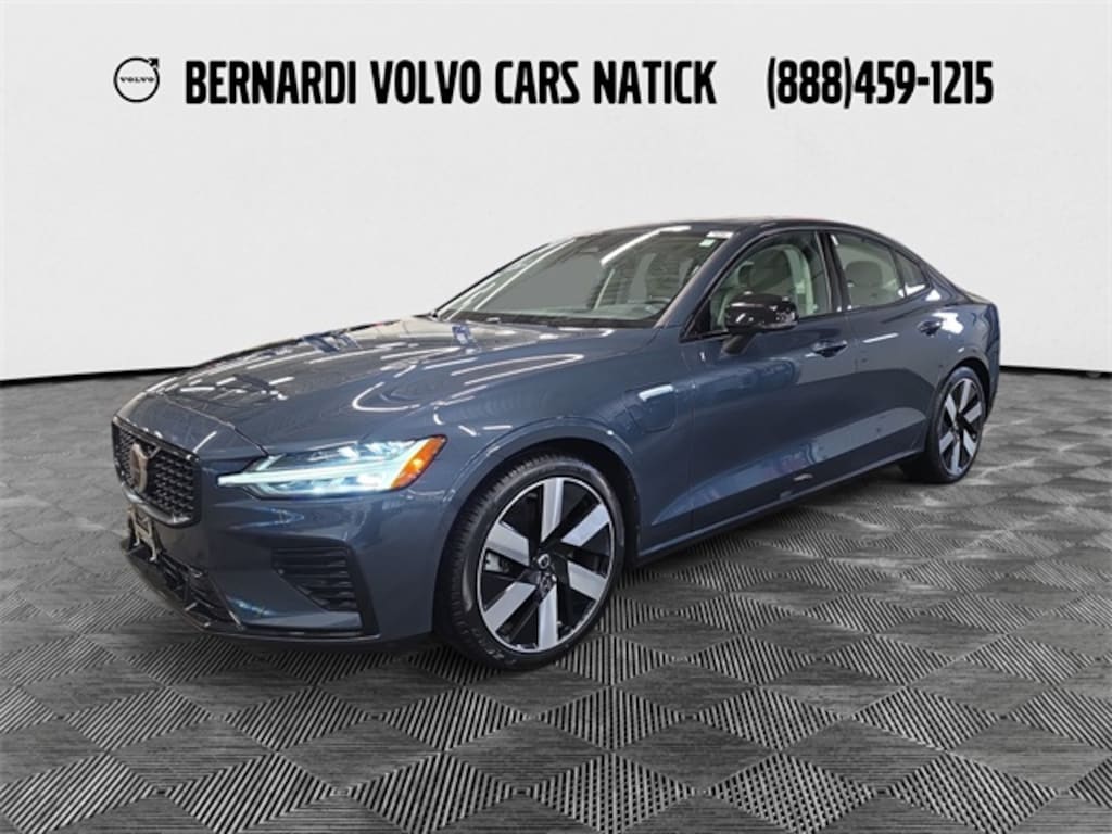 Certified 2024 Volvo S60 Recharge Plug-In Hybrid T8 Plus Dark Theme Sedan