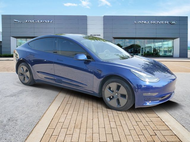 Used 2023 Tesla Model 3 Base with VIN 5YJ3E1EA9PF601537 for sale in Tinley Park, IL