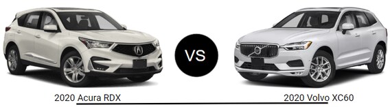 2020 Volvo XC60 vs 2020 Acura RDX | Volvo Cars Orland Park