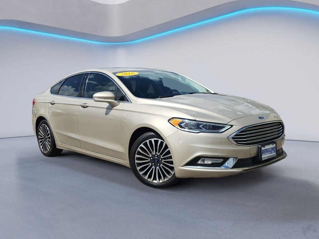 Used 2018 Ford Fusion Titanium Sedan