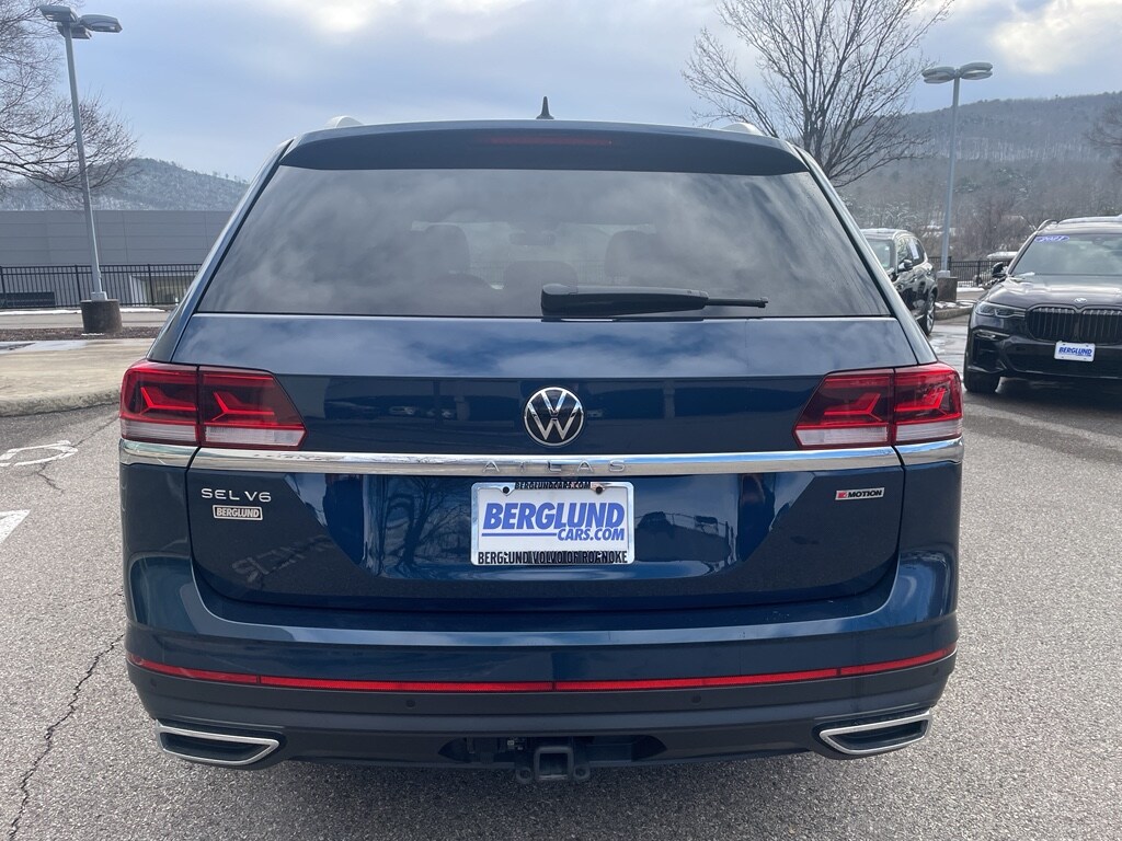 Used 2022 Volkswagen Atlas 3.6L V6 SEL Sport Utility