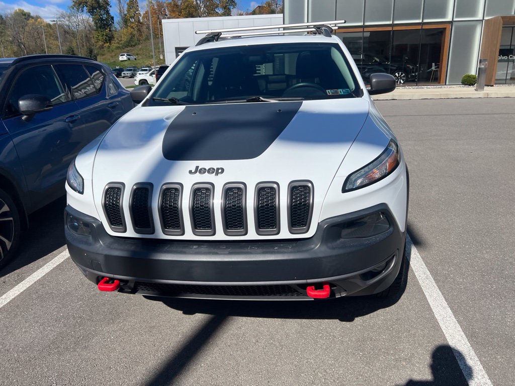 Used 2015 Jeep Cherokee Trailhawk with VIN 1C4PJMBB4FW755823 for sale in Canonsburg, PA