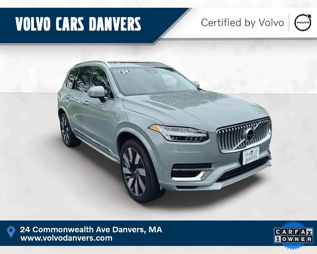 Certified 2024 Volvo XC90 Recharge Plug-In Hybrid T8 Plus Bright Theme 7 Passenger SUV