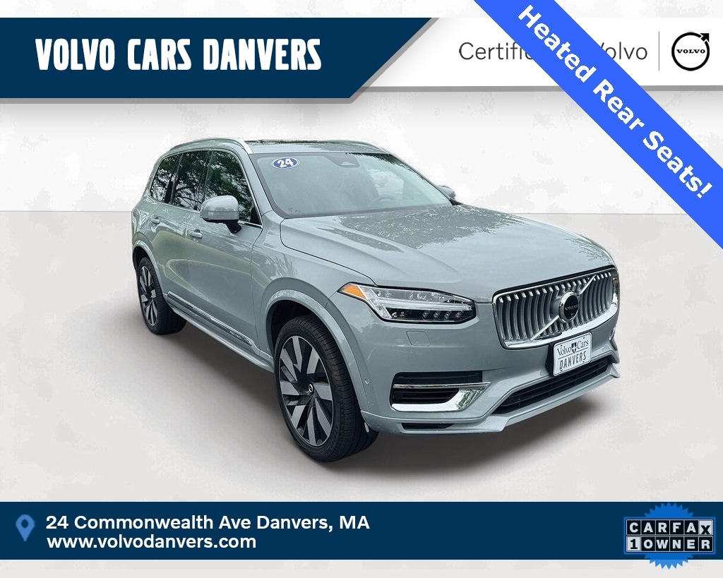 Certified 2024 Volvo XC90 Recharge Plug-In Hybrid T8 Plus Bright Theme 7 Passenger SUV