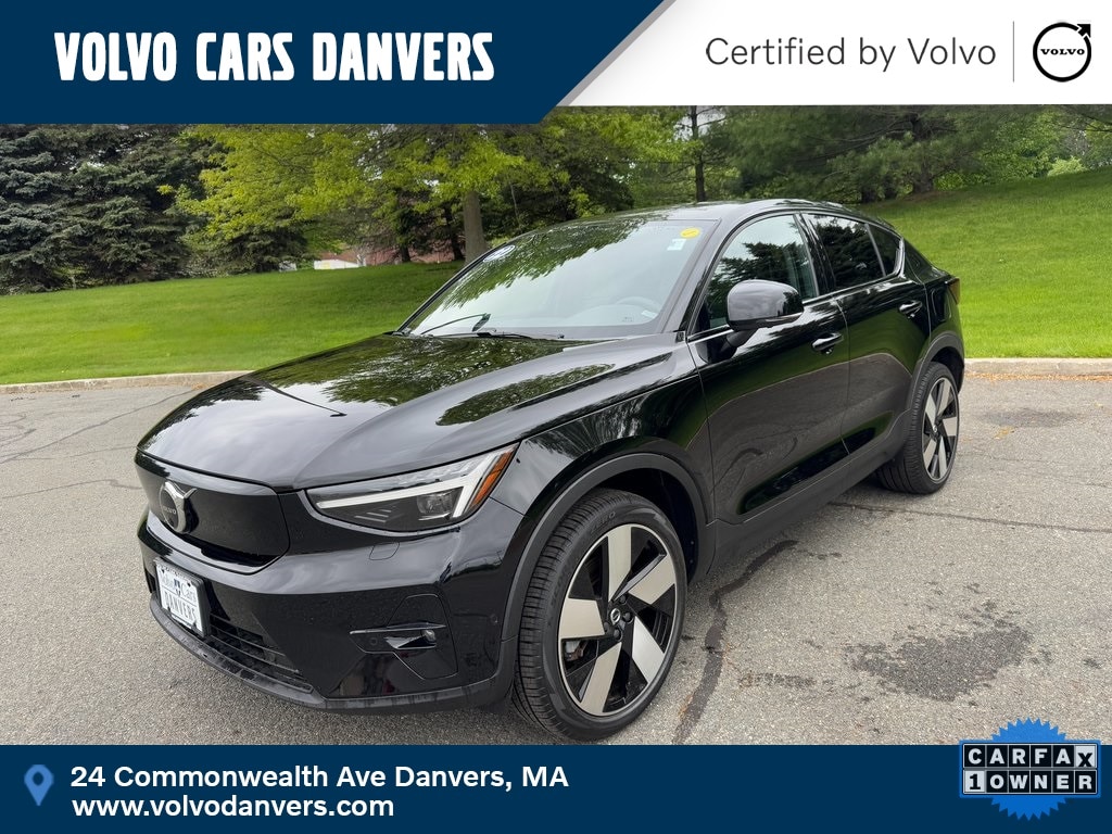 Certified 2022 Volvo C40 Ultimate with VIN YV4ED3GBXN2006187 for sale in Danvers, MA