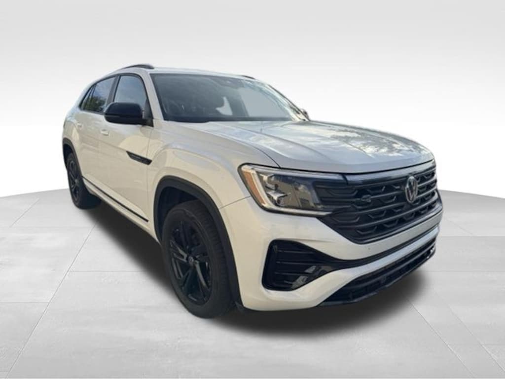 Certified 2025 Volkswagen Atlas Cross Sport 2.0T SEL R-Line Black SUV