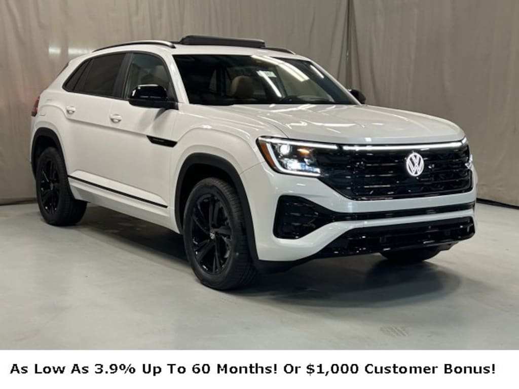 New 2026 Volkswagen Atlas Cross Sport 2.0T SEL R-Line Black SUV
