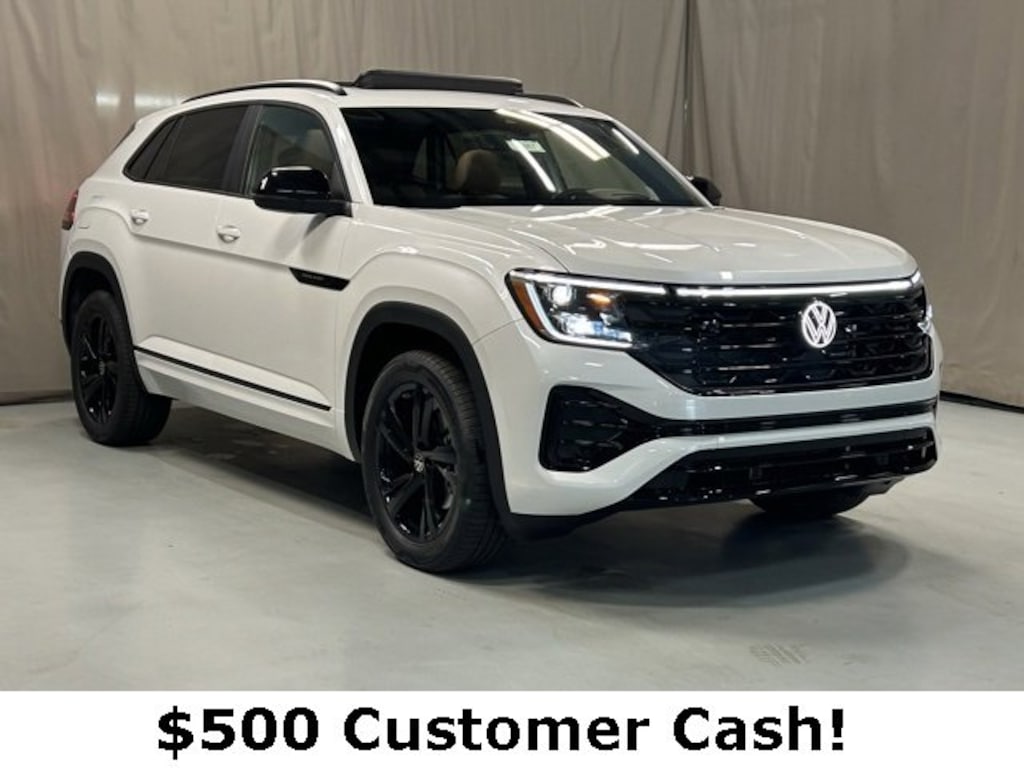 New 2026 Volkswagen Atlas Cross Sport 2.0T SEL R-Line Black SUV