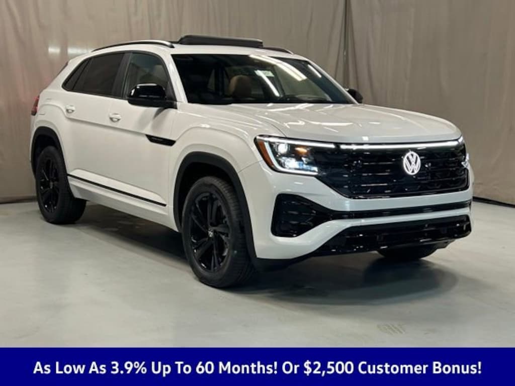 New 2026 Volkswagen Atlas Cross Sport 2.0T SEL R-Line Black SUV