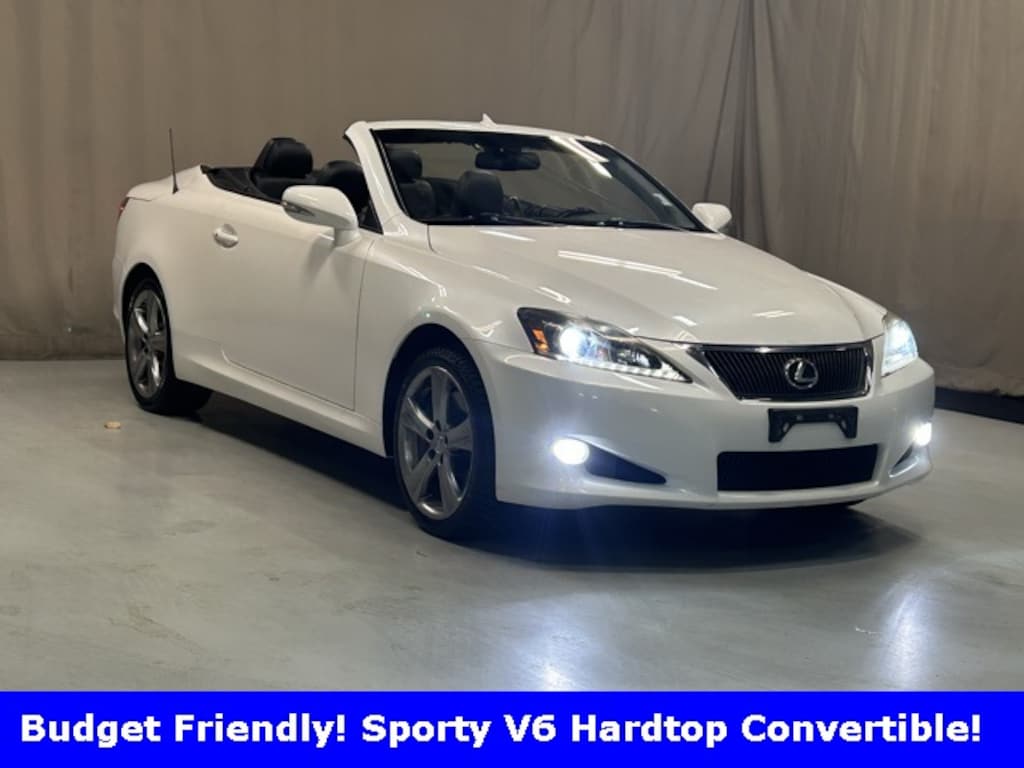 Used 2012 Lexus IS 350 C Convertible
