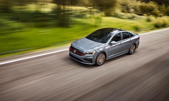 2019 Grey JEtta GLI Driving